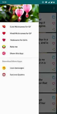 Cute Nicknames for girlfriend android App screenshot 4